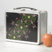 星の曼荼羅が付いているクラシックな金属のランチボックス メタルランチボックス (インサイチュ)