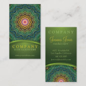 星の曼荼羅の目 名刺 (正面/裏面)