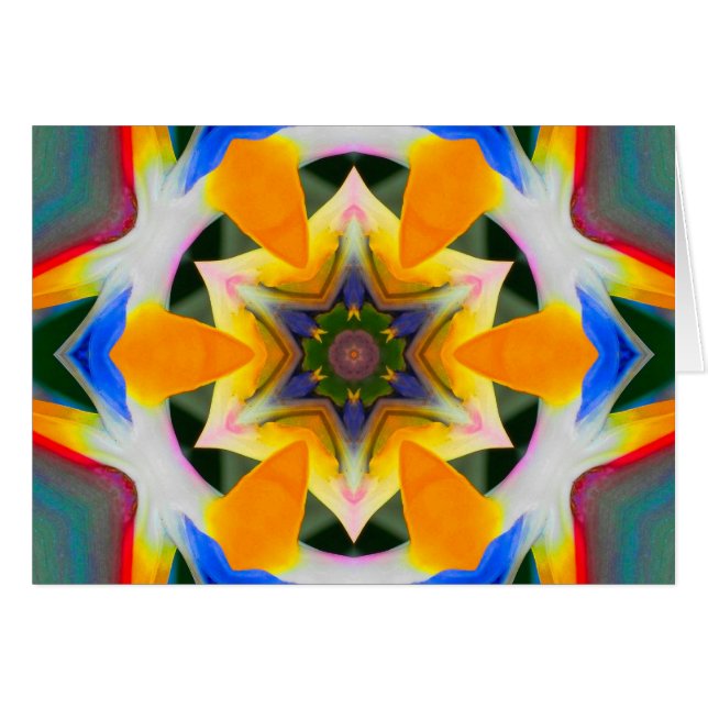 星の曼荼羅極楽鳥 (正面横)