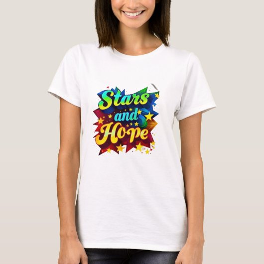 星の望み Tシャツ (正面)