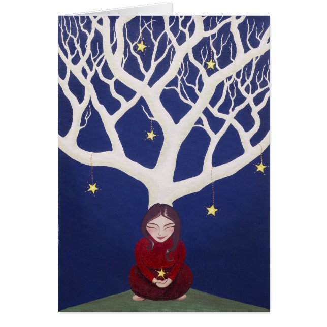 星の木のギフトカード (正面)