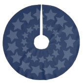 星の木のスカートの任意のカラーリングや輪 ブラッシュドポリエステルツリースカート (正面)