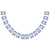 星の模様のウサギのピーター バンティングフラッグ (全)