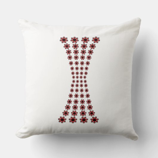 星の歪んだ装飾用クッションで クッション (正面)