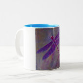 星の残光のトンボ ツートーンマグカップ (正面左)