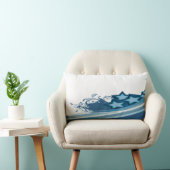 星の波の枕 ランバークッション (椅子)