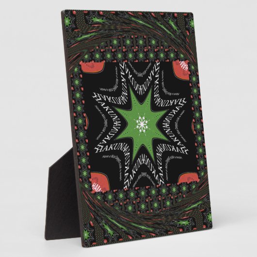 星の流れ フォトプラーク (側面)