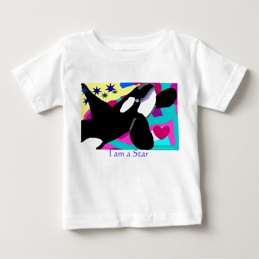 星の海 ベビーTシャツ (正面)