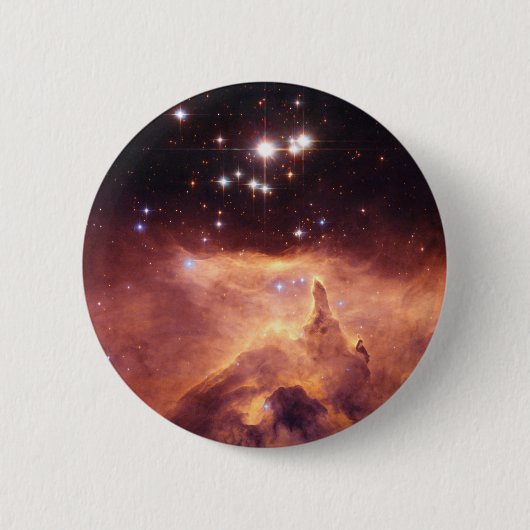 星の深い宇宙 缶バッジ (正面)