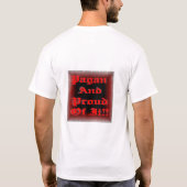 星の火 Tシャツ (裏面)