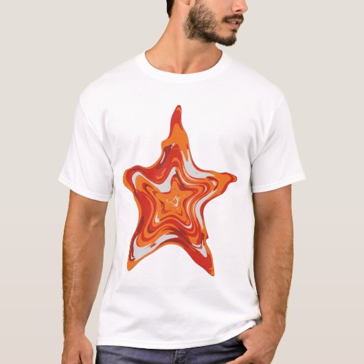 星の炎 Tシャツ (正面)