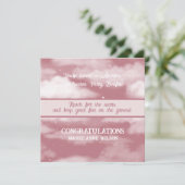 星の焚き火のための娘の卒業リーチ 招待状 (スタンド正面)