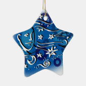 星の熟視 セラミックオーナメント (右)