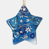 星の熟視 セラミックオーナメント (左)