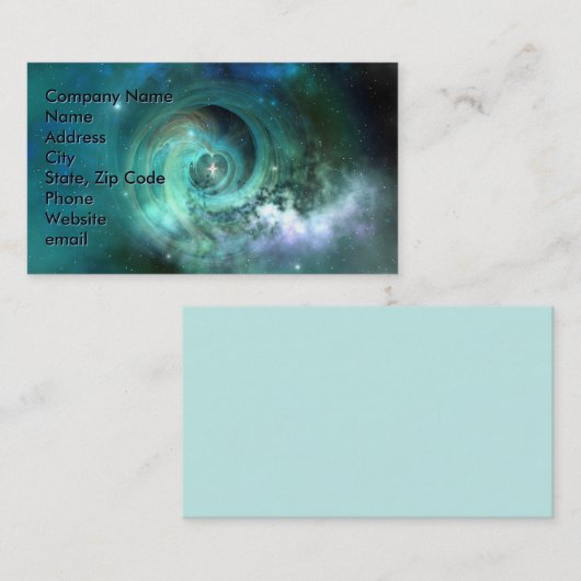星の物質の名刺 名刺 (正面/裏面)
