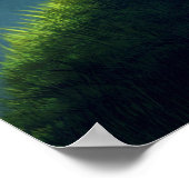 星の王子様とキツネ。保育園アートイラスト ポスター (角)