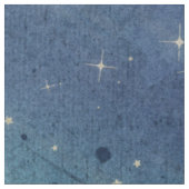 星の生地が付いているちょうど別の夜空 ファブリック (クローズアップ)