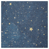 星の生地が付いている青空 ファブリック (見本)