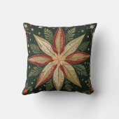 星の疑問に思フローラ クッション (裏面)