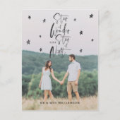 星の疑問に思星の星 | 写真と写真 シーズンポストカード (正面)