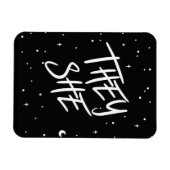 星の発音 マグネット (横)