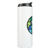 星の白 タンブラー (回転左)