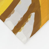 星の目絵文字のブランケット フリースブランケット (角)