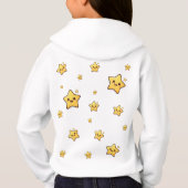 星の看板のある素敵な子供のTシャツ (裏面)