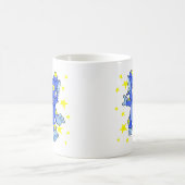 星の破烈の興奮する星明かりのAcara コーヒーマグカップ (中央)