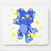 星の破烈の興奮する星明かりのAcara マウスパッド (正面)