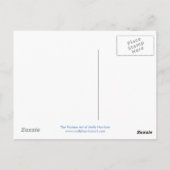 星の空のマーメイドはがき ポストカード (裏面)