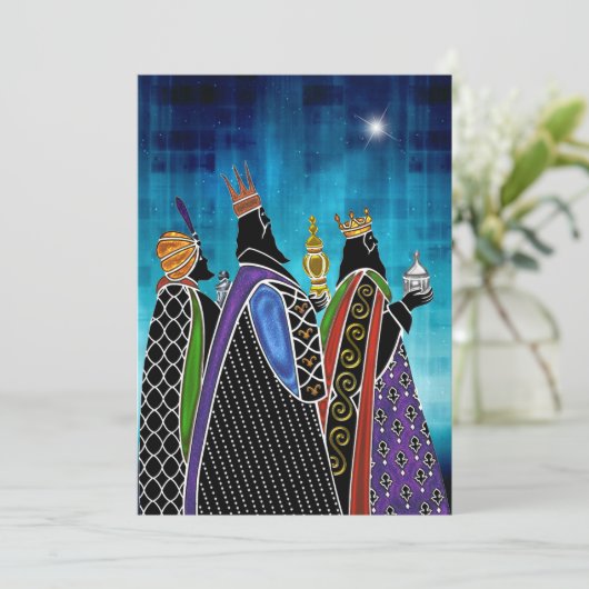 星の空の下で贈り物を運ぶ3匹のマギ 招待状 (スタンド正面)