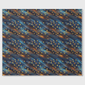 星の空 ラッピングペーパー (フラット)