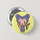 星の符号文字-射手座 缶バッジ (正面&裏面)