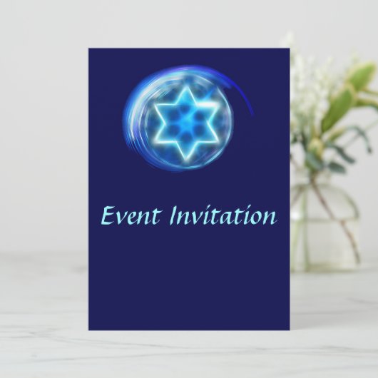 星の紋章 招待状 (スタンド正面)