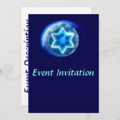 星の紋章 招待状 (正面/裏面)