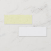 星の細いプロフィールカード コーリングカード (正面/裏面)