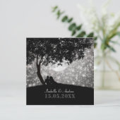 星の結婚式招待状で書かれる 招待状 (スタンド正面)