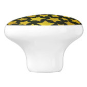 星の背景 セラミックノブ (側面)