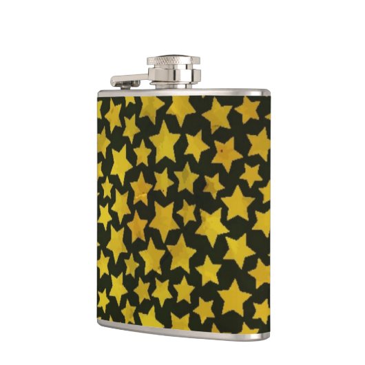 星の背景 フラスク (左)