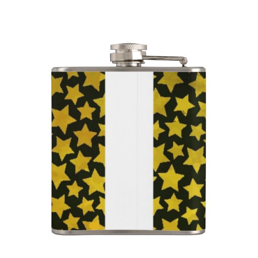 星の背景 フラスク (裏面)