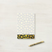 星の背景 ポストイット (デスク上)