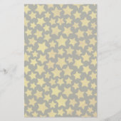 星の背景 便箋 (正面)