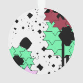 星の花 オーナメント (裏面)