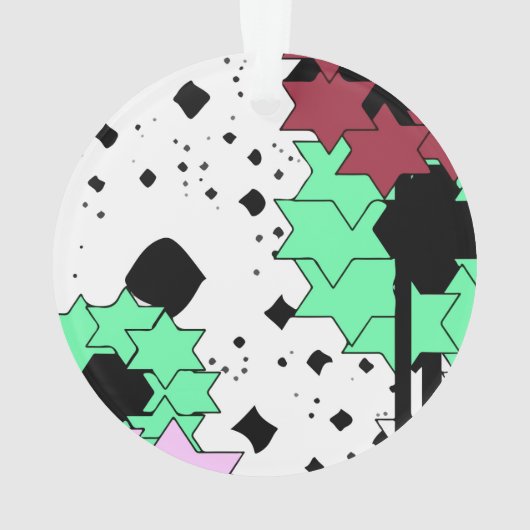 星の花 オーナメント (裏面)