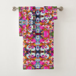 星の花 バスタオルセット