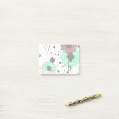 星の花 ポストイット (デスク上)