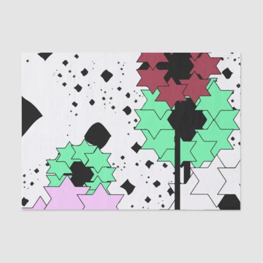 星の花 薄葉紙 (正面)