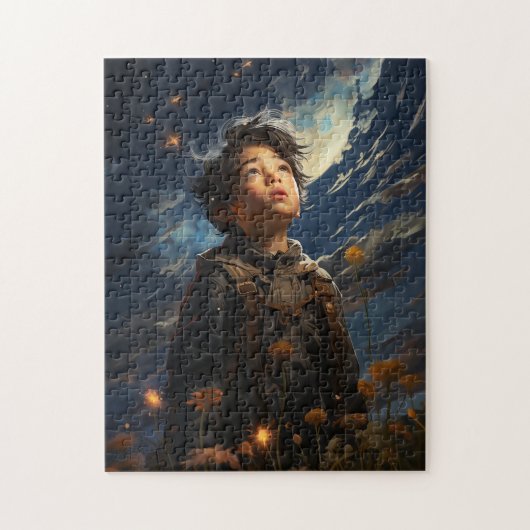 星の落下を願う ジグソーパズル (縦)