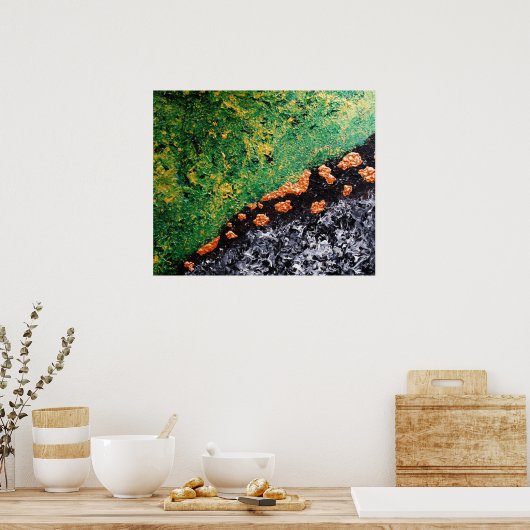 「星の落下」 ポスター (キッチン)